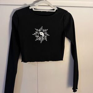 Princess Polly Yin Yang Long-sleeve top